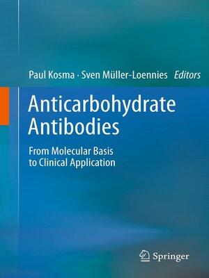 cover image of Anticarbohydrate Antibodies
